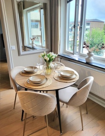 Efter styling - kökbord