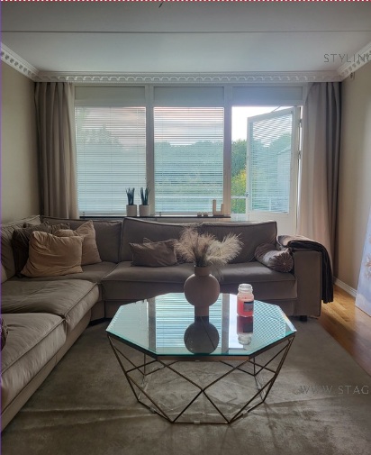 Före styling - vardagsrum